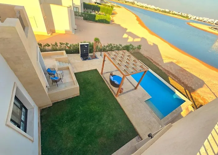El Gouna Cyan The Range 4bds With Private Pool Vakantiehuis *